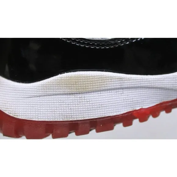 Youth Nike Air Jordan 11 Retro Low Concord Bred Youth Sz 2 No Laces Pre owned