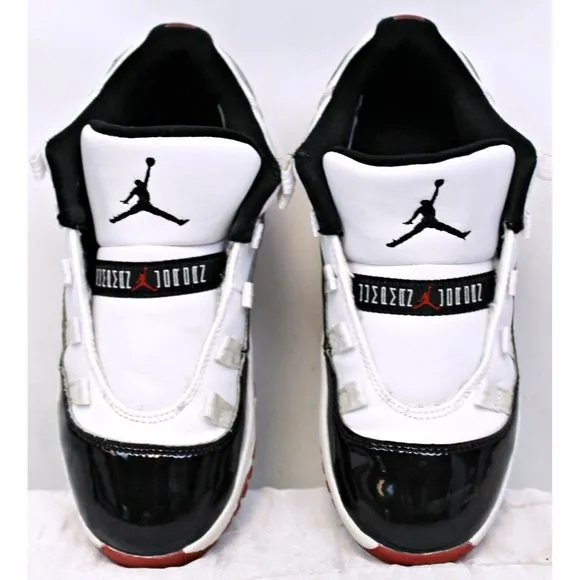 Youth Nike Air Jordan 11 Retro Low Concord Bred Youth Sz 2 No Laces Pre owned