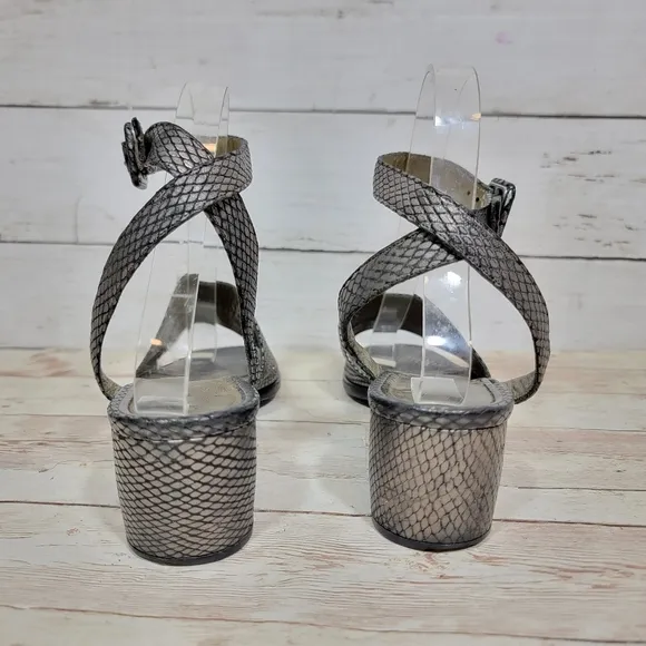 Yves Saint Laurent Vintage Block Heel Sandals US 6.5