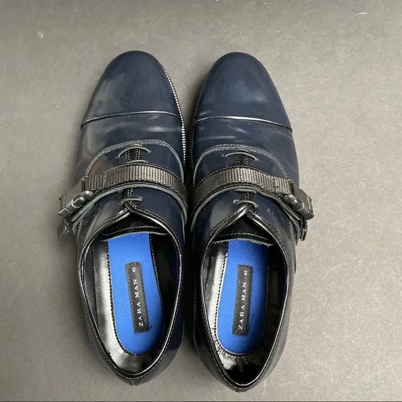 Zara Dark Navy Dress shoes EU42