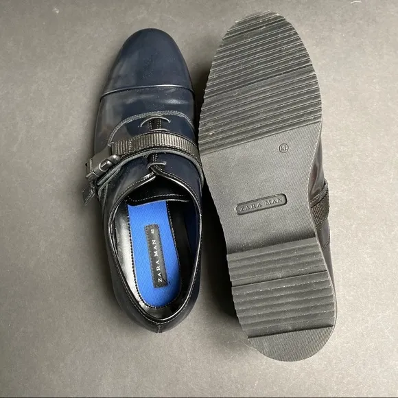 Zara Dark Navy Dress shoes EU42