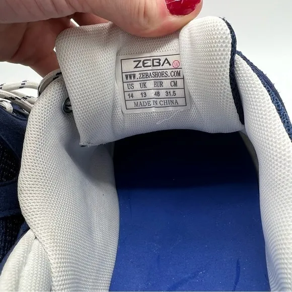 Zeba Blue hands free Sneakers
